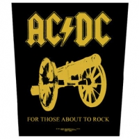 Нашивка на спину AC/DC - For Those About To Rock ― iMerch