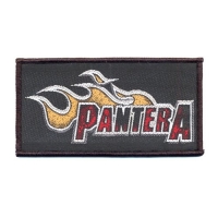 Нашивка Pantera - Flaming Logo