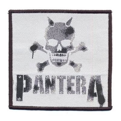 Нашивка Pantera - Skull Negativ ― iMerch