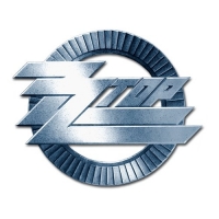 Металлический значок ZZ Top - Circle Logo