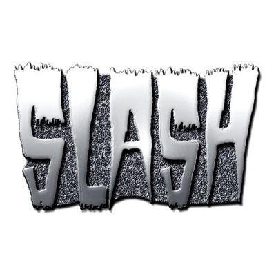 Металлический значок Slash - Logo ― iMerch
