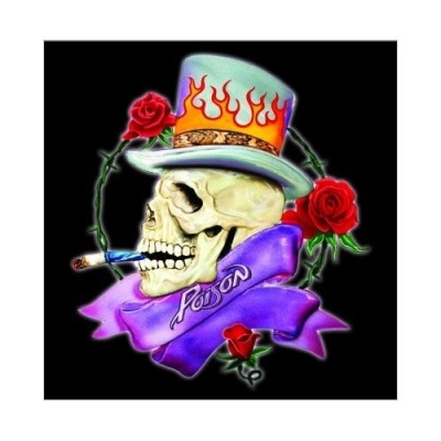Поздравительная открытка Poison - Skull ― iMerch