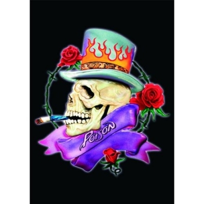 Почтовая открытка Poison - Skull ― iMerch