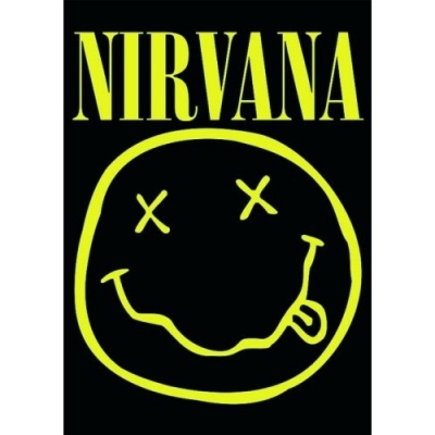 Почтовая открытка Nirvana - Smiley ― iMerch