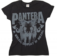Женская футболка Pantera - Vulgar Display Of Power