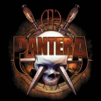 Ретро-значок Pantera - Spiked Skull