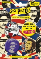 Набор из 4-х значков Sex Pistols - God Save The Queen