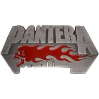 Пряжка Pantera - Flaming Skull
