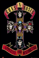 Рулонный плакат Guns'N'Roses - Appetite For Destruction [61х92 см.]