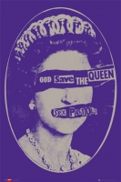 Рулонный плакат Sex Pistols - Queen [61х92 см.]