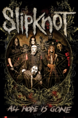 Рулонный плакат Slipknot - All Hope Is Gone [61х92 см.] ― iMerch