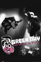 Рулонный плакат Green Day - Awesome As A Fuck [61х92 см.]