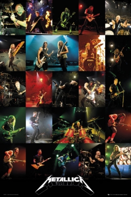 Рулонный плакат Metallica - Live 2012 [61х92 см.] ― iMerch