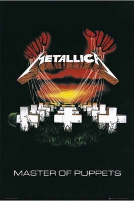Рулонный плакат Metallica - Master Of Puppets [61x92 см.] ― iMerch