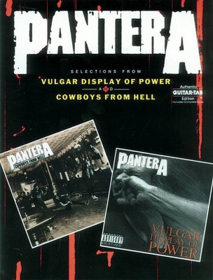 Сонг-бук Pantera - Selections From Vulgar Display Of Power And Cowboys From Hell ― iMerch